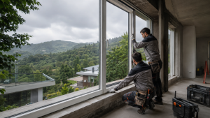 صب پنجره دوجداره UPVC در مازندران